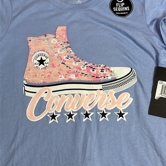 Converse sequin tshirt - Picture 3 of 3